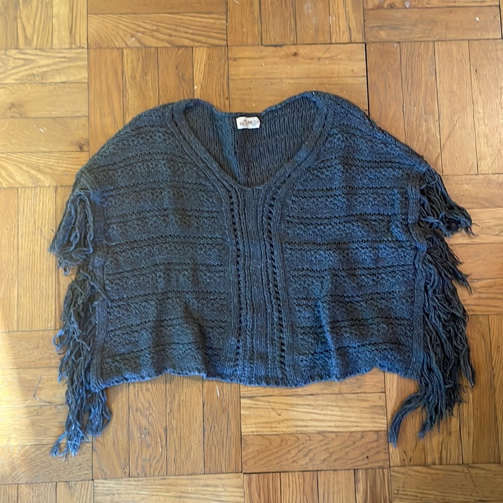 Hollister fringe Sweater
